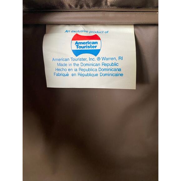 VTG American Tourister Floral Rosemont Lifestyle Garment Weekender Carry-On Bag - Picture 7 of 11